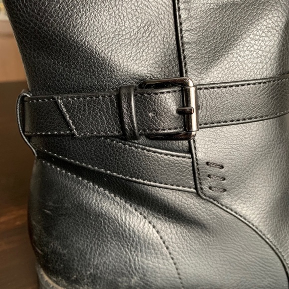 Girls black boots target size 5 - Picture 2 of 6